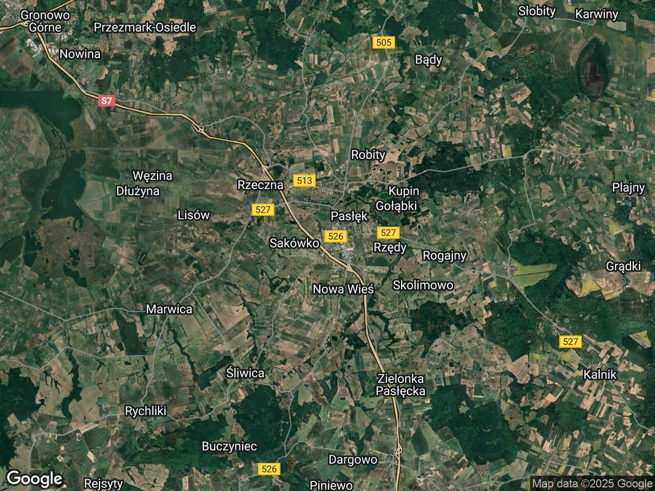 Działka budowlana Pasłęk, ul. Dworcowa