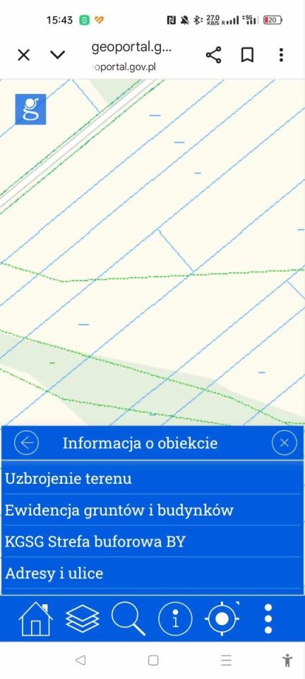 Działka rolna Jeziernia. Zdjęcie 3