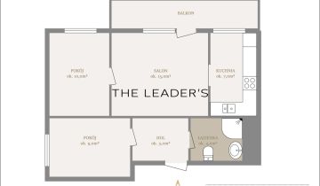 Mieszkanie 3-pokojowe Warszawa Śródmieście, ul. Mokotowska