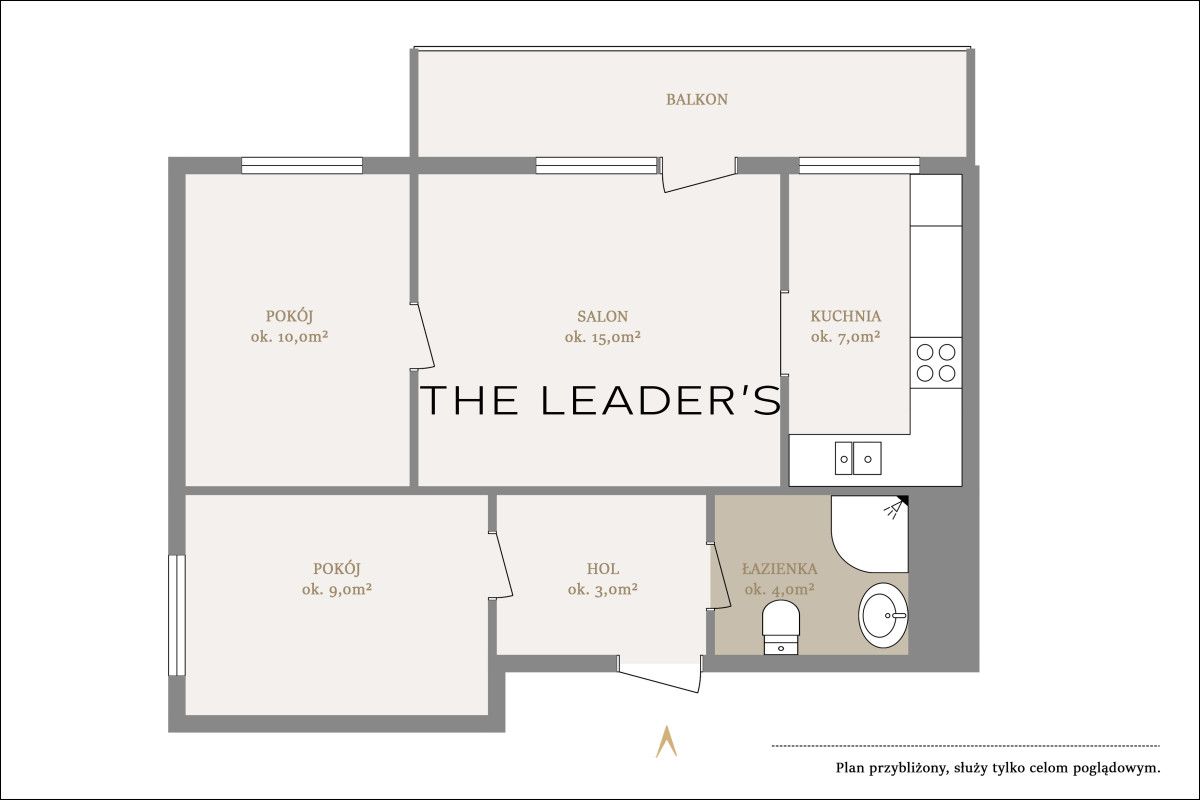 Mieszkanie 3-pokojowe Warszawa Śródmieście, ul. Mokotowska. Zdjęcie 14