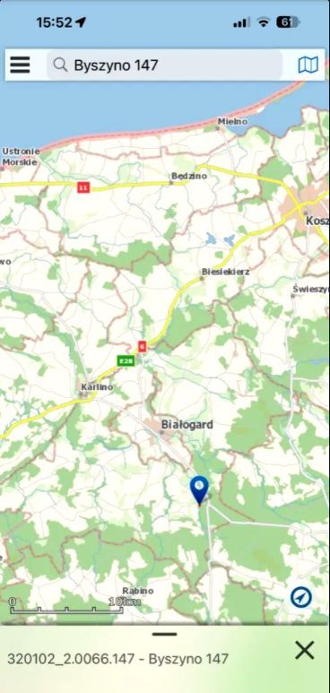 Działka budowlana Byszyno. Zdjęcie 8