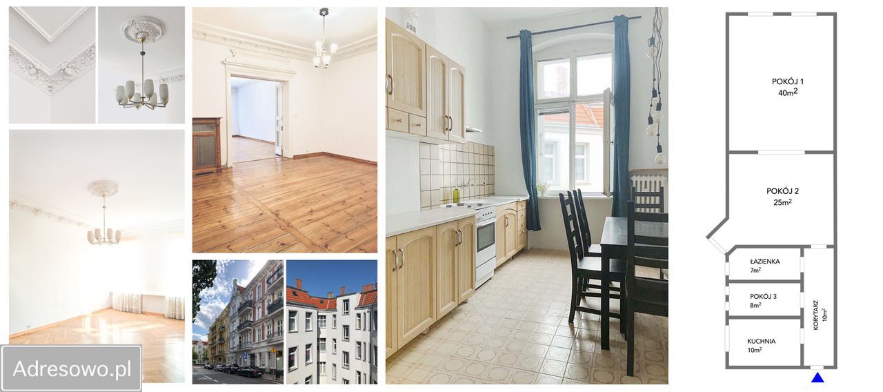 Mieszkanie 3-pokojowe Szczecin Śródmieście, ul. Mazurska. Zdjęcie 10