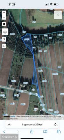 Działka rolno-budowlana Sławice Szlacheckie. Zdjęcie 1