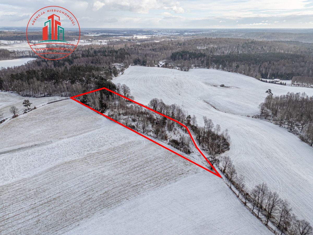 Działka budowlana Łąkie. Zdjęcie 3