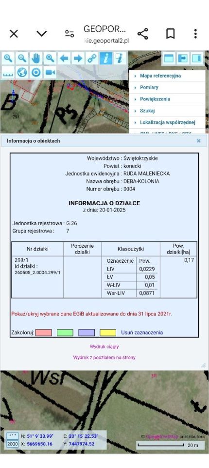 Działka rekreacyjna Dęba-Kolonia. Zdjęcie 3