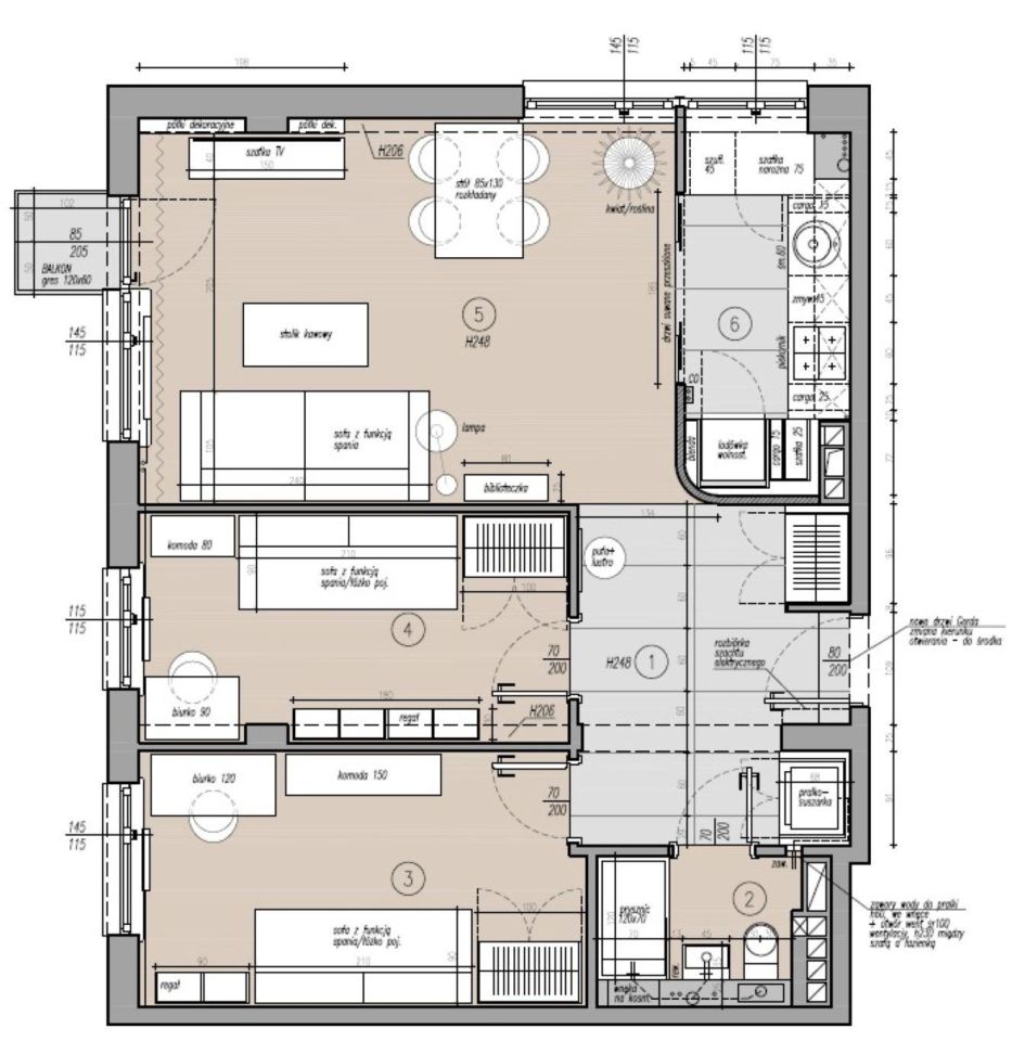 Mieszkanie 3-pokojowe Warszawa Wola, ul. Ogrodowa. Zdjęcie 18