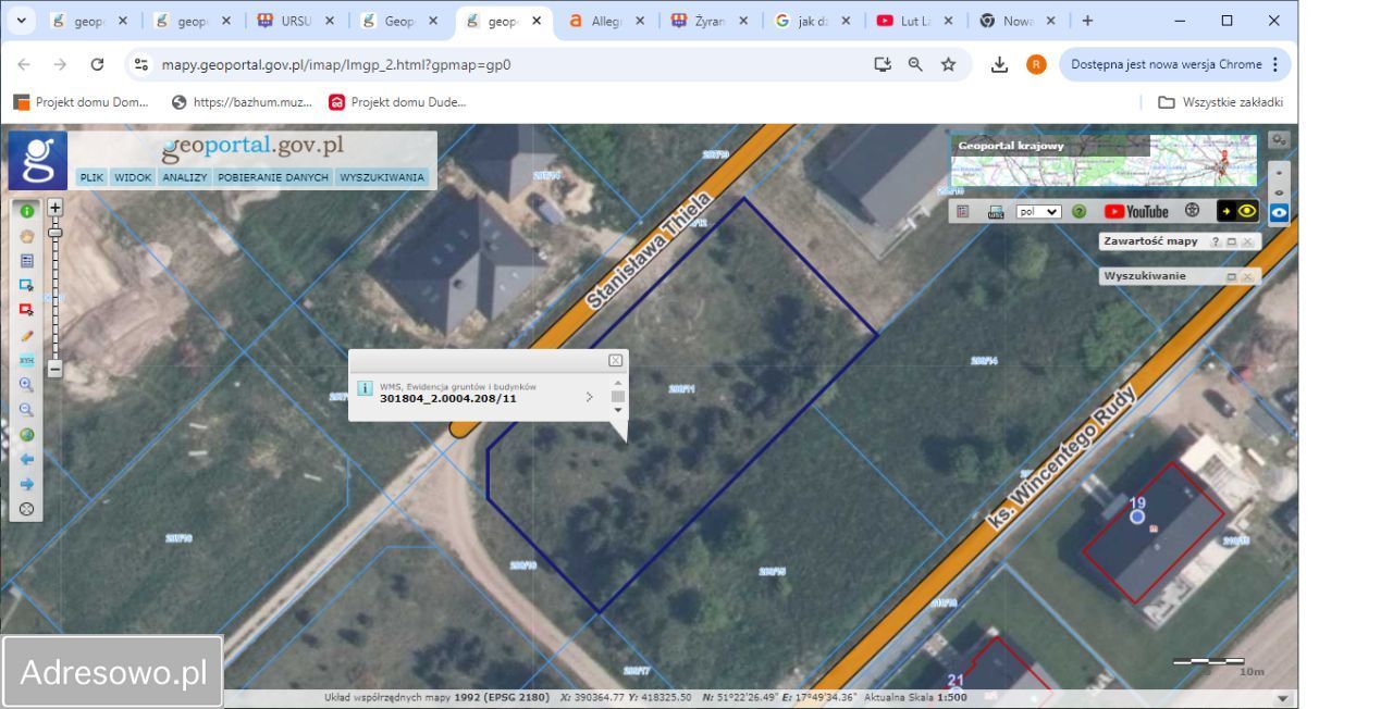 Działka budowlana Kobyla Góra, ul. Stanisława Thiela. Zdjęcie 3