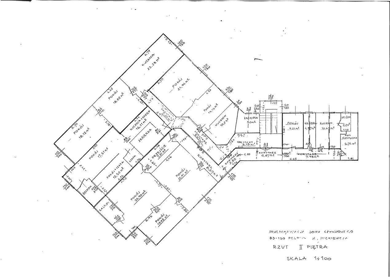 kamienica Pelplin, ul. Mickiewicza. Zdjęcie 16