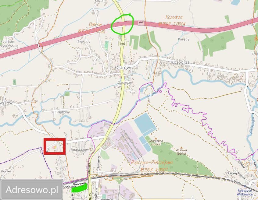 Działka budowlana Skrzyszów. Zdjęcie 6