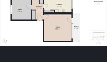 Mieszkanie 3-pokojowe Przasnysz, ul. Wojskowa