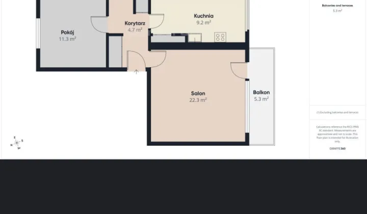 Mieszkanie 3-pokojowe Przasnysz, ul. Wojskowa