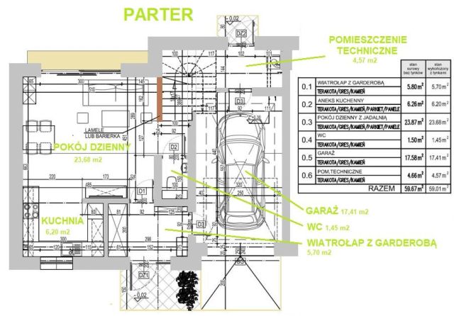 dom szeregowy, 5 pokoi Warszawice. Zdjęcie 12