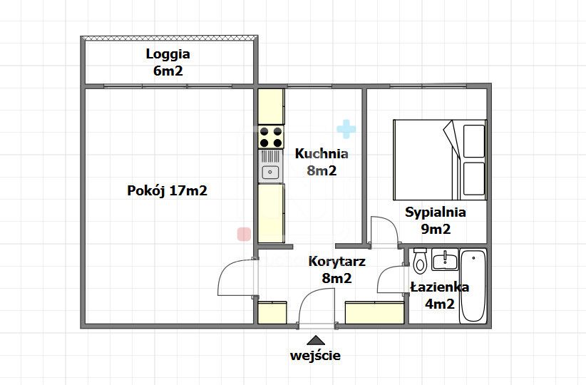 Mieszkanie 2-pokojowe Warszawa Mokotów, ul. Burgaska. Zdjęcie 7