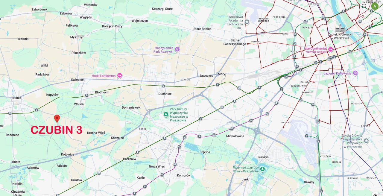 Działka budowlana Czubin. Zdjęcie 3