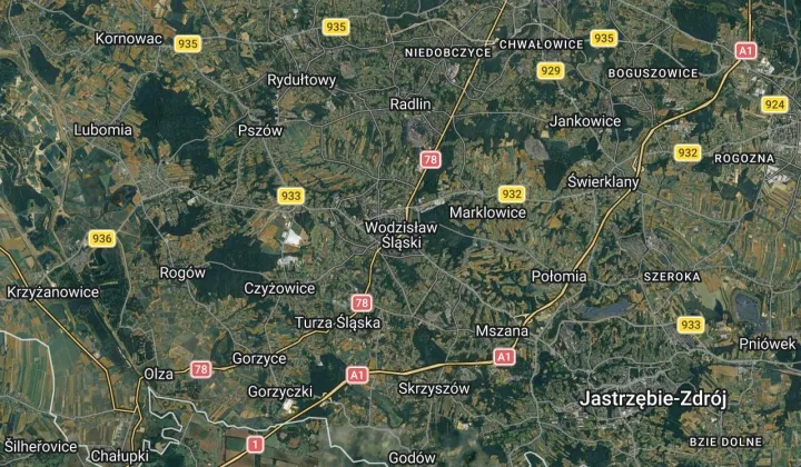Mieszkanie 3-pokojowe Wodzisław Śląski Stary Wodzisław, ul. ks. płk. Wilhelma Kubsza