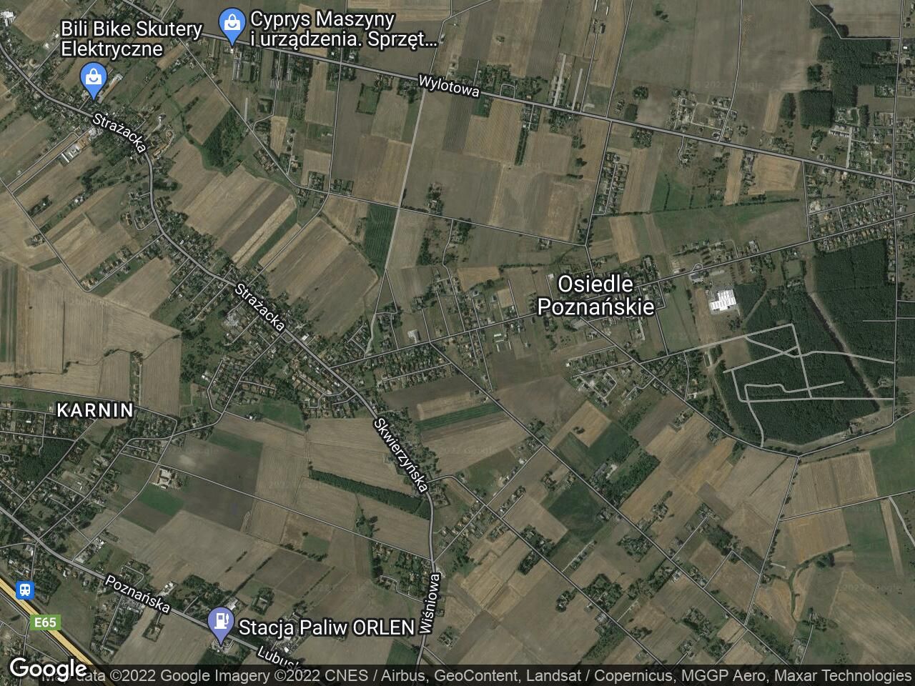 Działka inwestycyjna Gorzów Wielkopolski Zamoście, ul. Świetlana