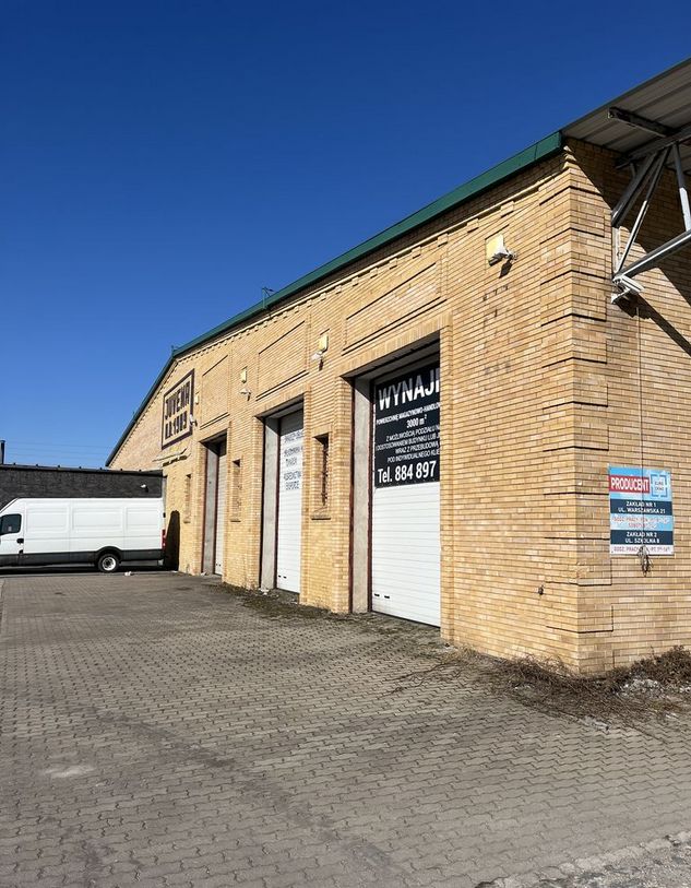 Hala/magazyn Suwałki, ul. Szkolna