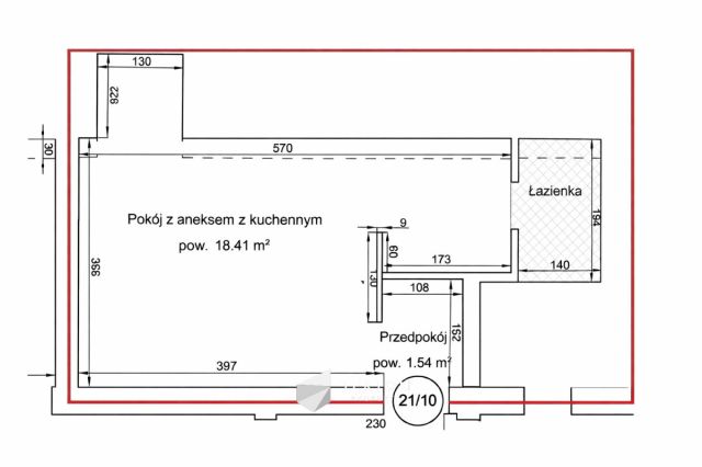 Mieszkanie 1-pokojowe Poznań Chwaliszewo, ul. Chwaliszewo. Zdjęcie 6
