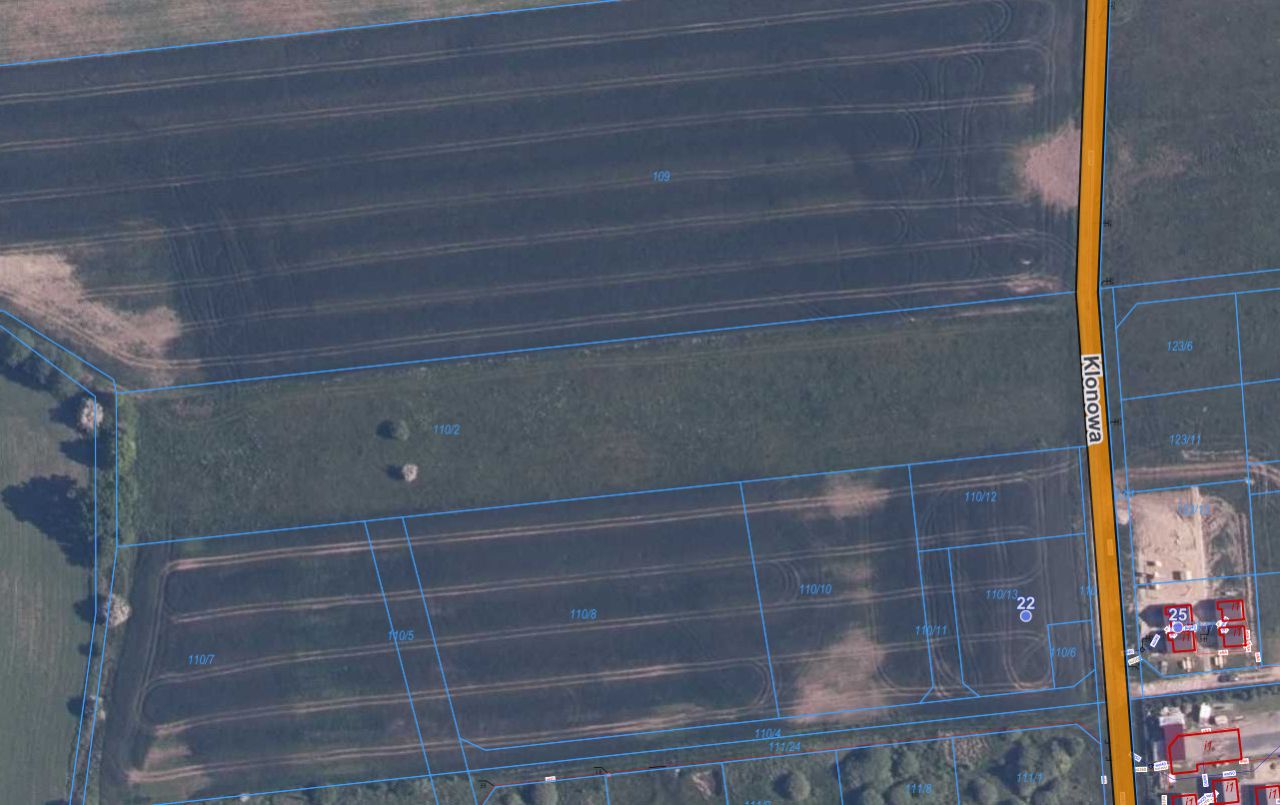 Działka inwestycyjna Jezierzany, ul. Klonowa. Zdjęcie 3