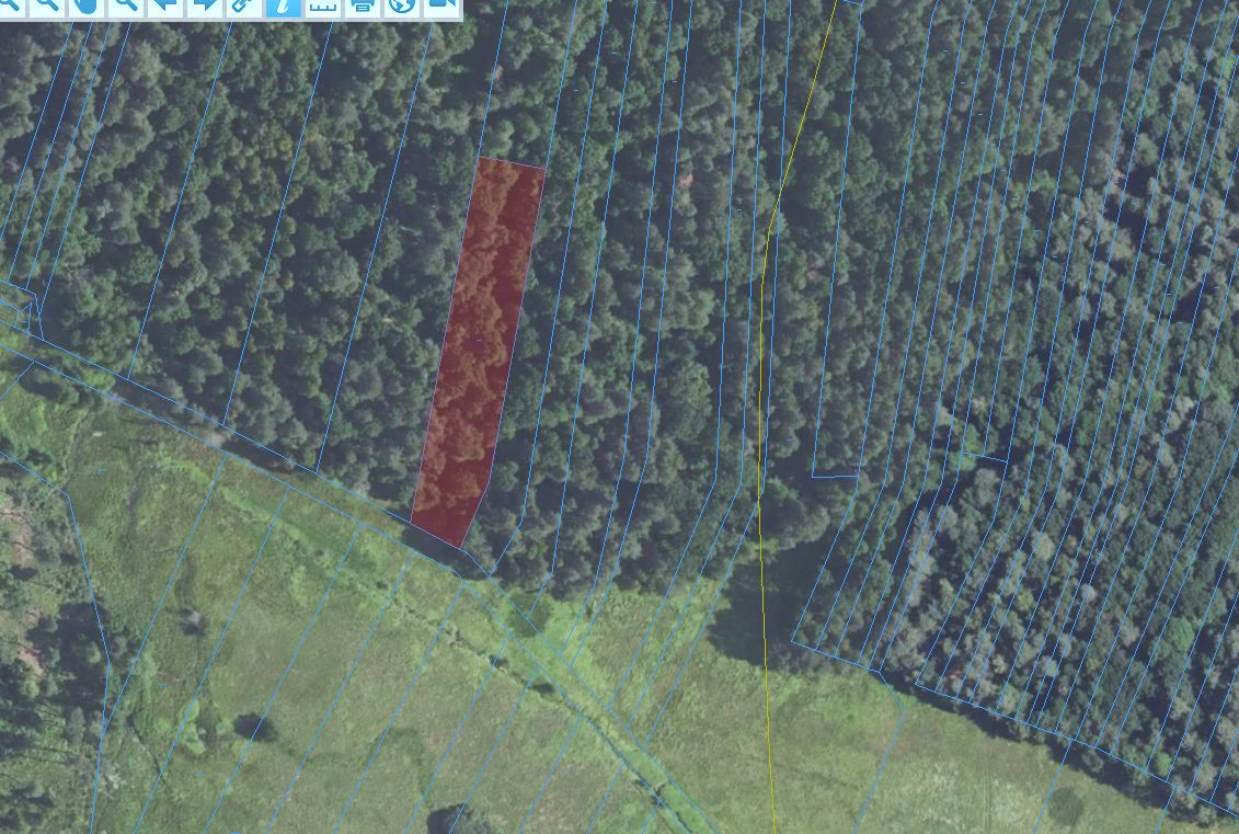 Działka leśna Łukawiec