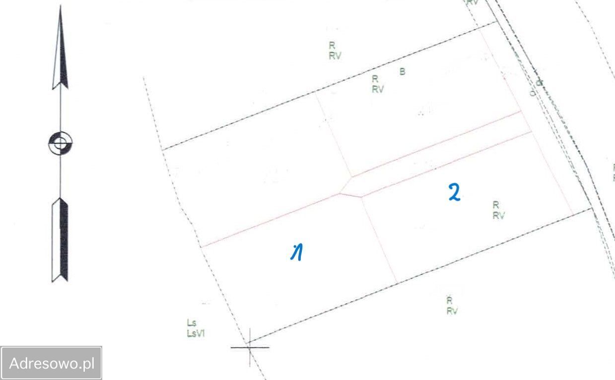 Działka budowlana Chrzanów Kościelec, ul. Główna