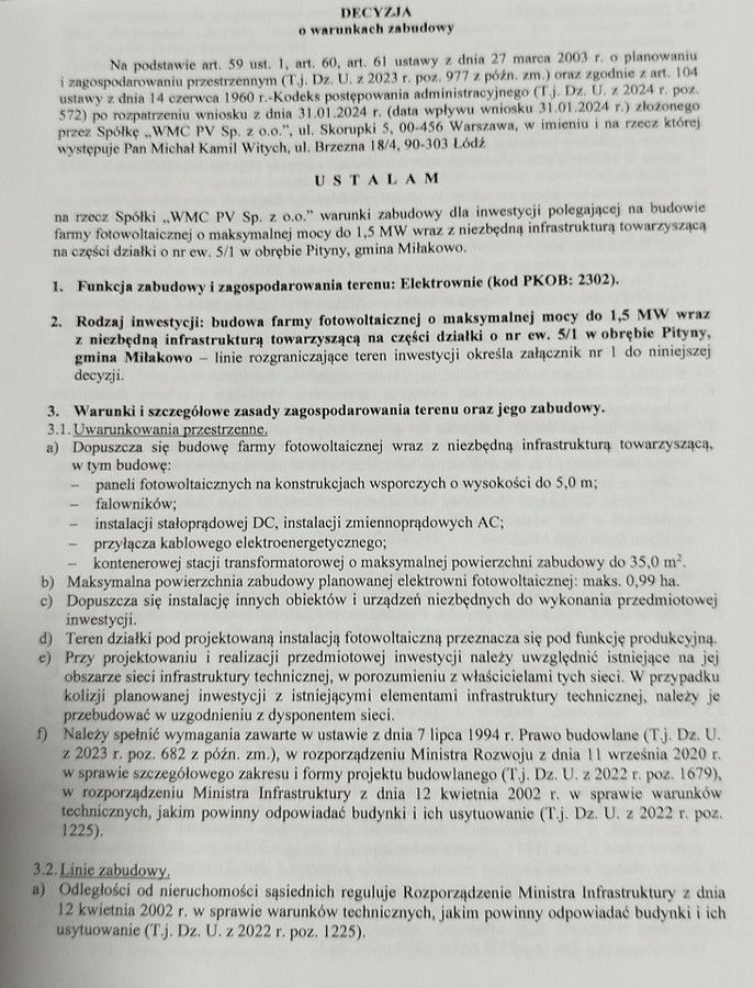 Działka rolna Pityny. Zdjęcie 5