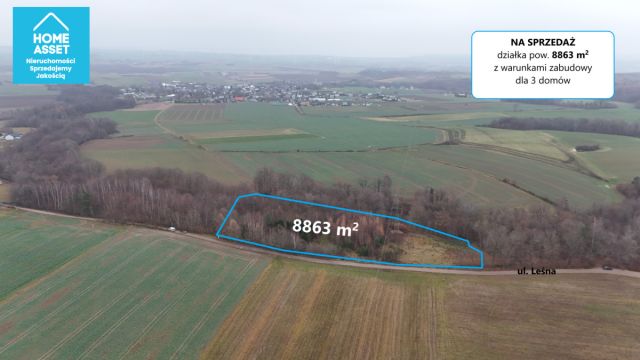 Działka budowlana Werblinia, ul. Leśna. Zdjęcie 11