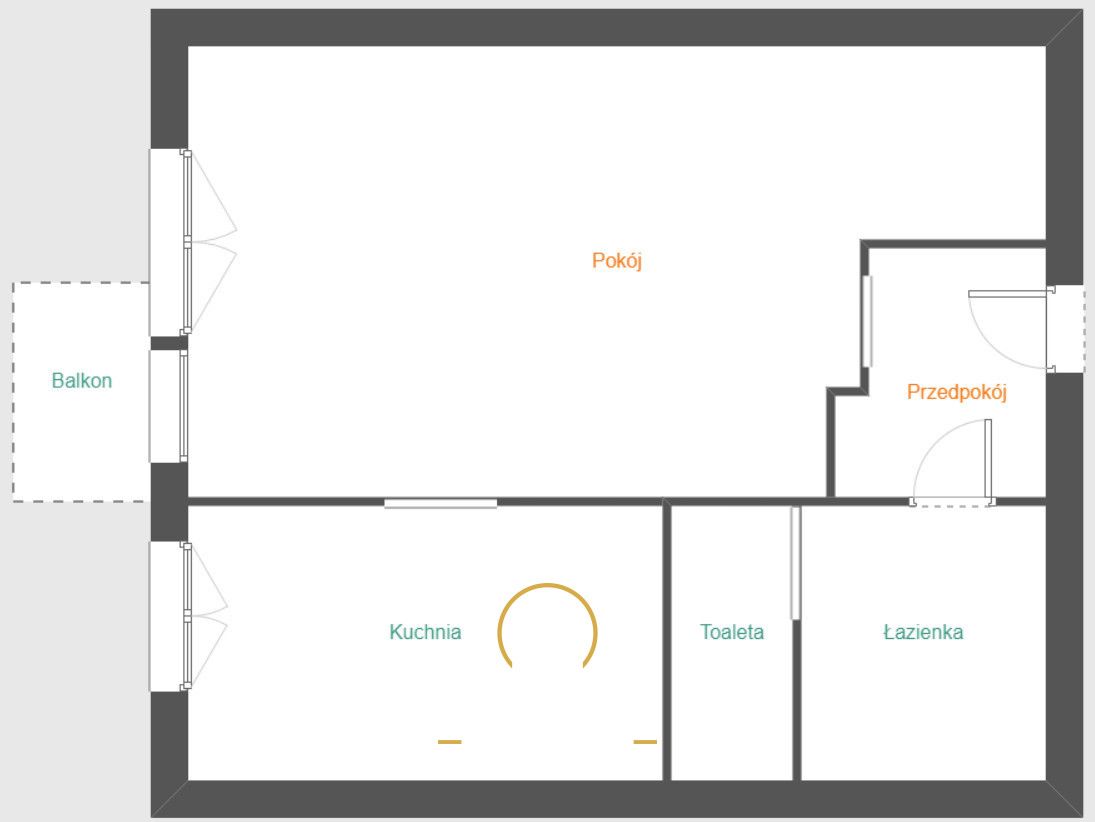 Mieszkanie 1-pokojowe Lublin Wrotków, ul. Eugeniusza Romera. Zdjęcie 7