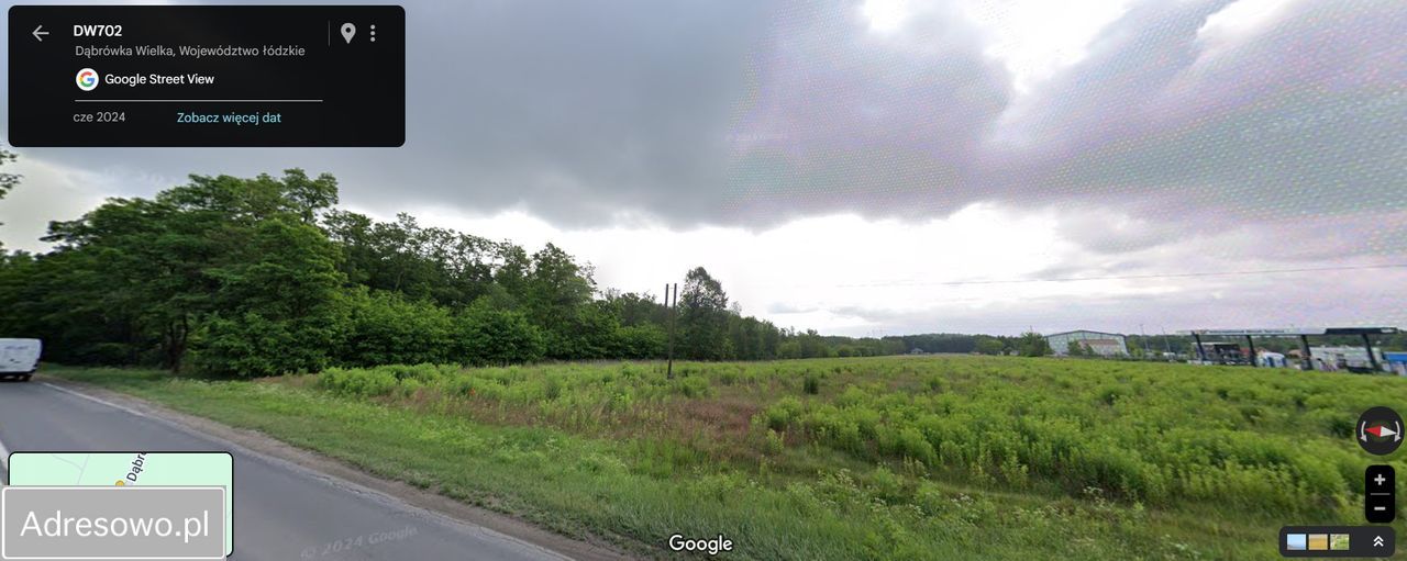 Działka inwestycyjna Dąbrówka Wielka. Zdjęcie 6
