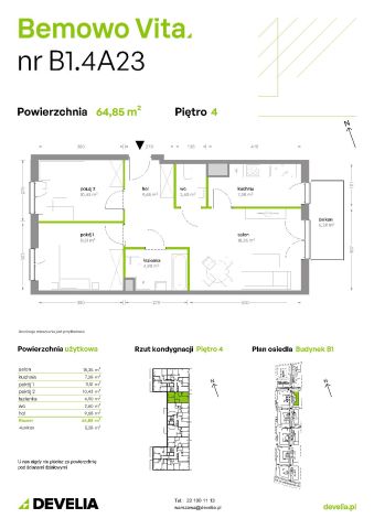 Mieszkanie 3-pokojowe Warszawa Chrzanów, ul. Szeligowska. Zdjęcie 8