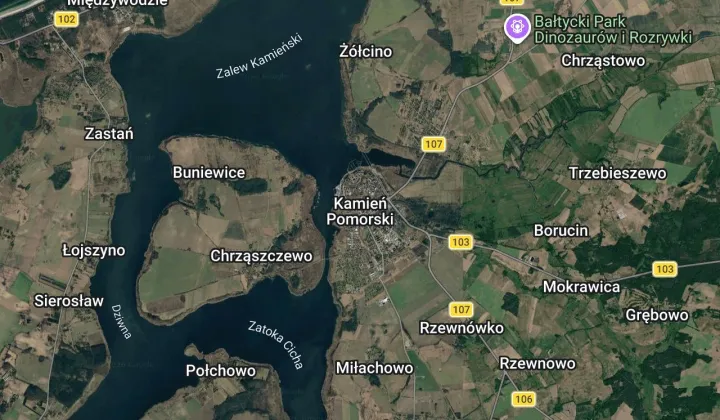 Działka rod Kamień Pomorski Centrum