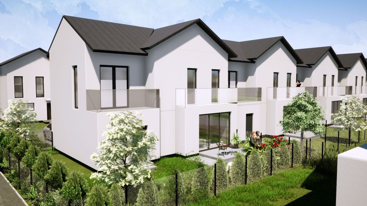 dom szeregowy Warszawa Wawer, ul. Zwoleńska. Zdjęcie 5