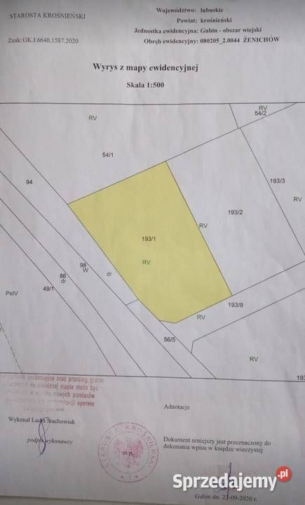 Działka budowlana Żenichów. Zdjęcie 8