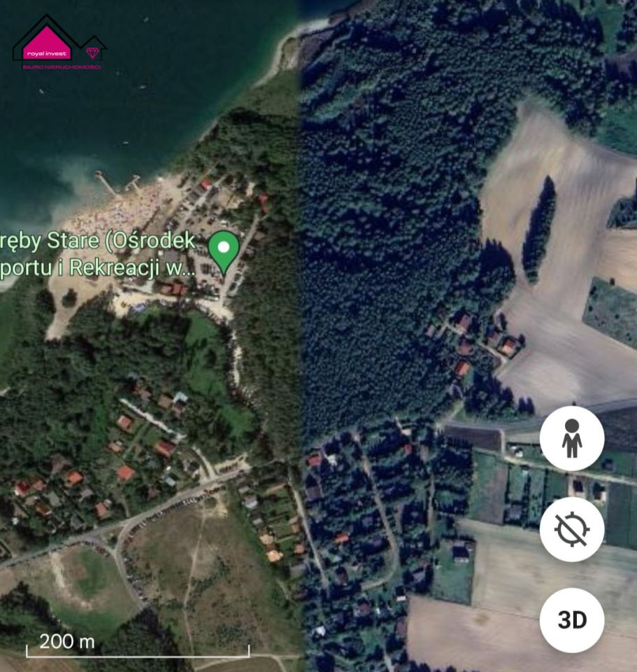 Działka leśna Tręby Stare. Zdjęcie 3