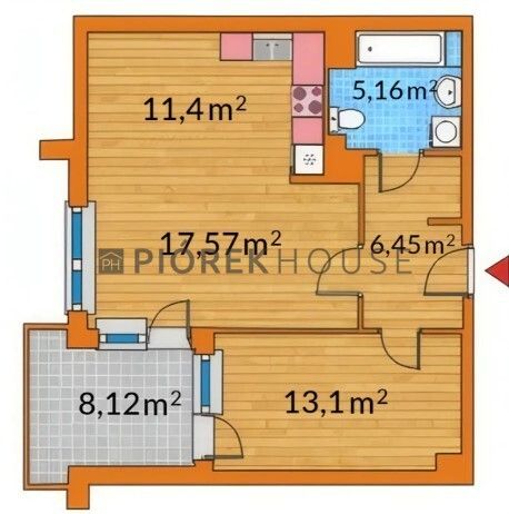 Mieszkanie 2-pokojowe Warszawa Bemowo, ul. Księcia Bolesława. Zdjęcie 20