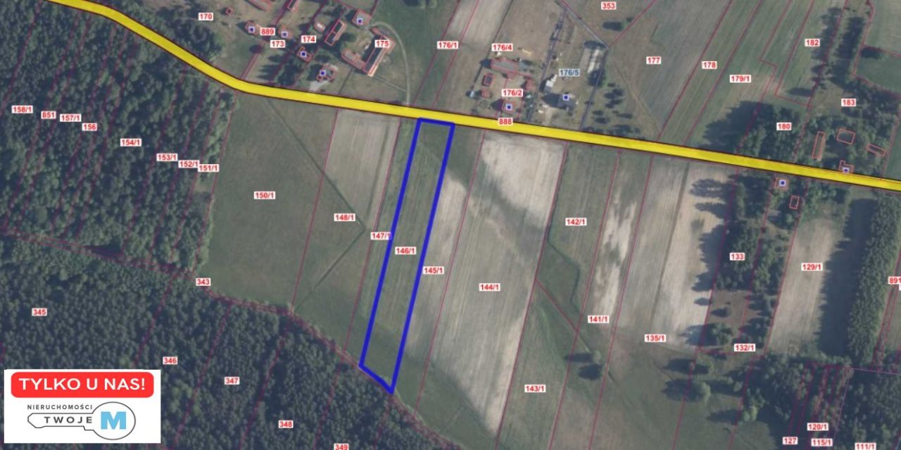 Działka rekreacyjna Stanowiska