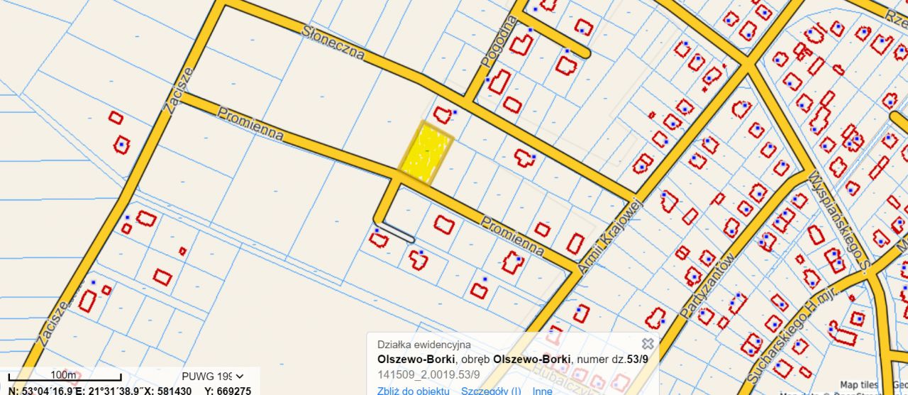 Działka budowlana Olszewo-Borki, ul. Armii Krajowej . Zdjęcie 1