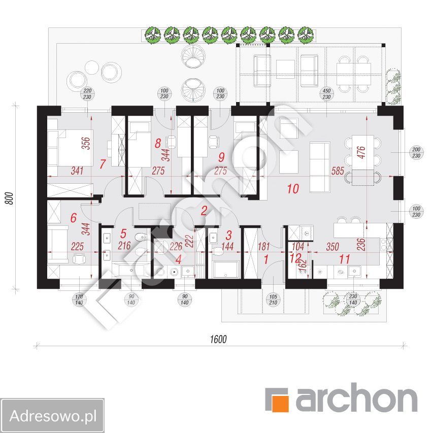 dom wolnostojący, 5 pokoi Piotrów. Zdjęcie 6