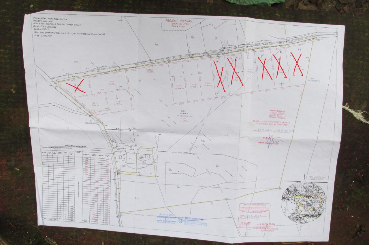 Działka budowlana Gościno. Zdjęcie 2