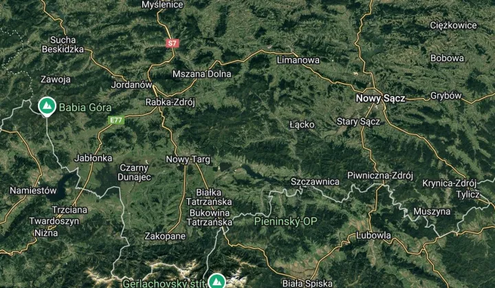 Działka rolno-budowlana Ochotnica Górna