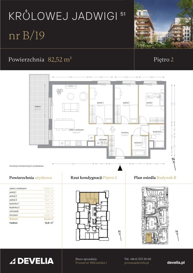 Mieszkanie 4-pokojowe Poznań, ul. Królowej Jadwigi. Zdjęcie 7