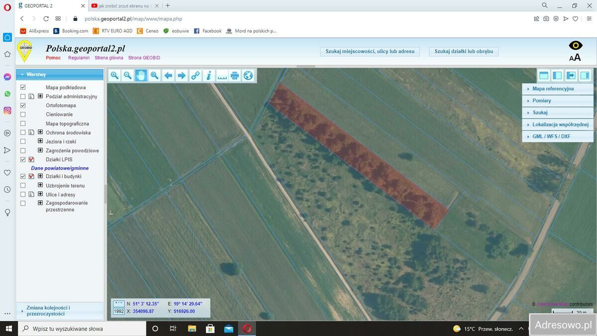 Działka rolna Jankowice. Zdjęcie 3