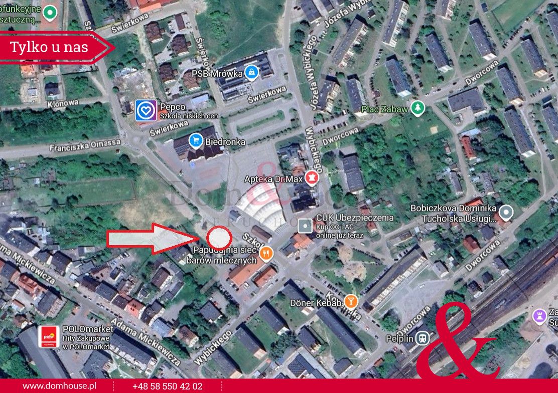 Działka inwestycyjna Pelplin, ul. Szkolna. Zdjęcie 9