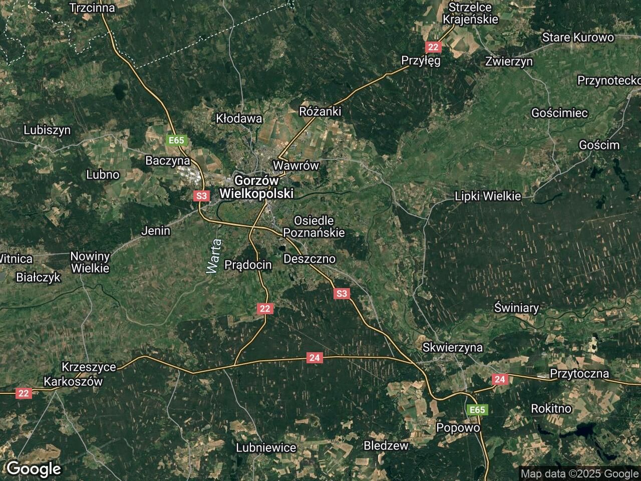 Działka budowlana Deszczno