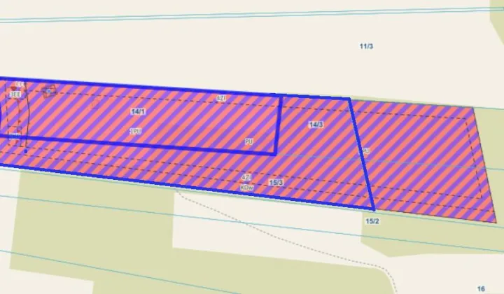 Działka inwestycyjna Przytuły-Las