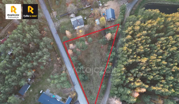 Działka siedliskowa Osiek, os. Dobry Brat