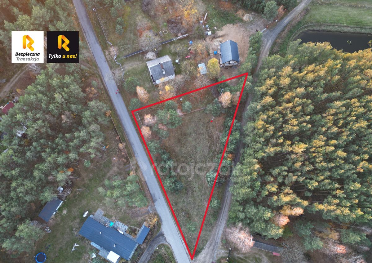 Działka siedliskowa Osiek, os. Dobry Brat