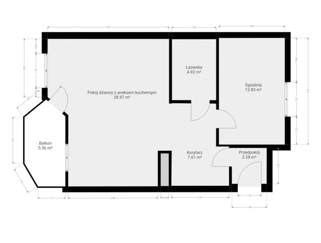 Mieszkanie 2-pokojowe Warszawa Praga-Południe, ul. Szkoły Orląt. Zdjęcie 19