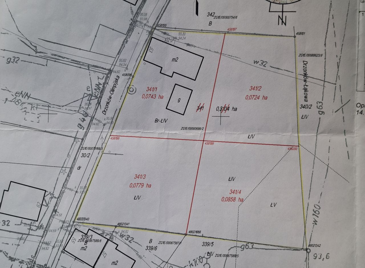 Działka budowlana Zielona Góra Drzonków, ul. Drzonków-Olimpijska. Zdjęcie 6