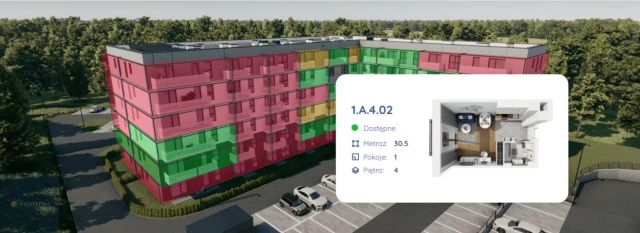 Mieszkanie 1-pokojowe Gliwice, ul. Szafirowa. Zdjęcie 1